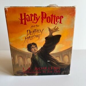COPY - HARRY POTTER And The Deathly Hallows Audiobook cd complete 17 Disc